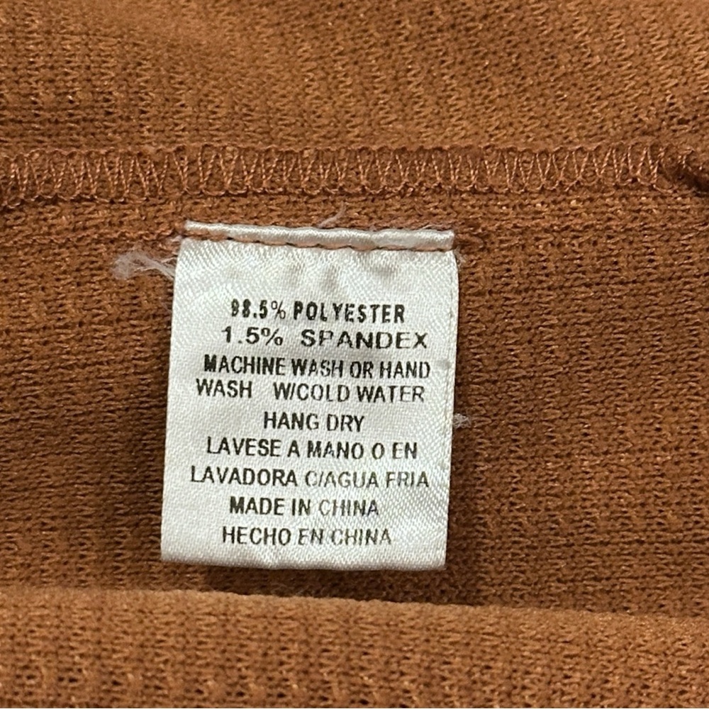 ✨HP✨EUC (Worn Once) Vernacular Waffle Knit Trench Style Cardigan. Size Small - Picture 12 of 14